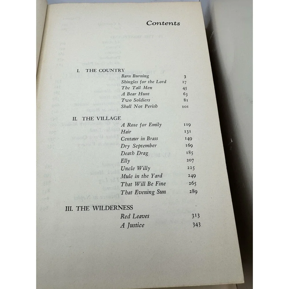 William Faulkner Collected Stories Random House Hardcover 1950